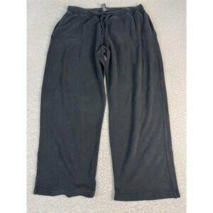 Polo Ralph Lauren Pants Mens XL Black Waffle Knit Cotton Pajama Sleepwear Lounge